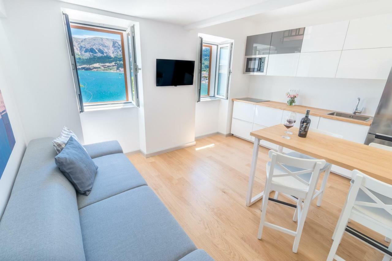 Seaview Apartments Baska Dış mekan fotoğraf
